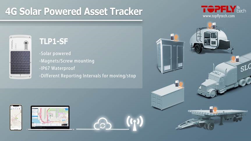 4G Solar Powered Asset Tracker