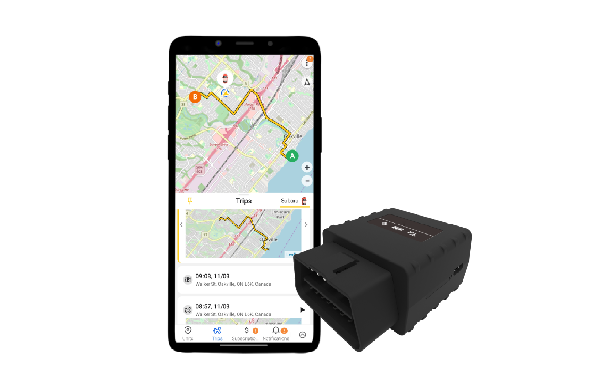 plug & play GPS tracker